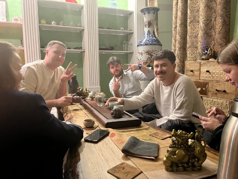 Кадр из публикации: Самостоятельное чаепитие в нашей чайной зоне 🍂🫖