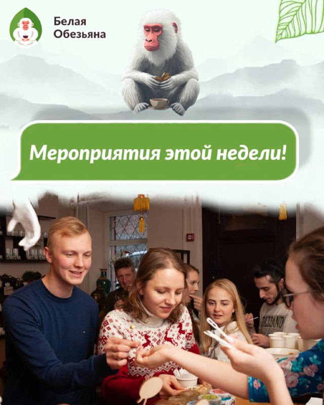 Друзья, мы рады пригласить вас провести неделю в окружении ароматных чаёв и увлекательных… — фото 1