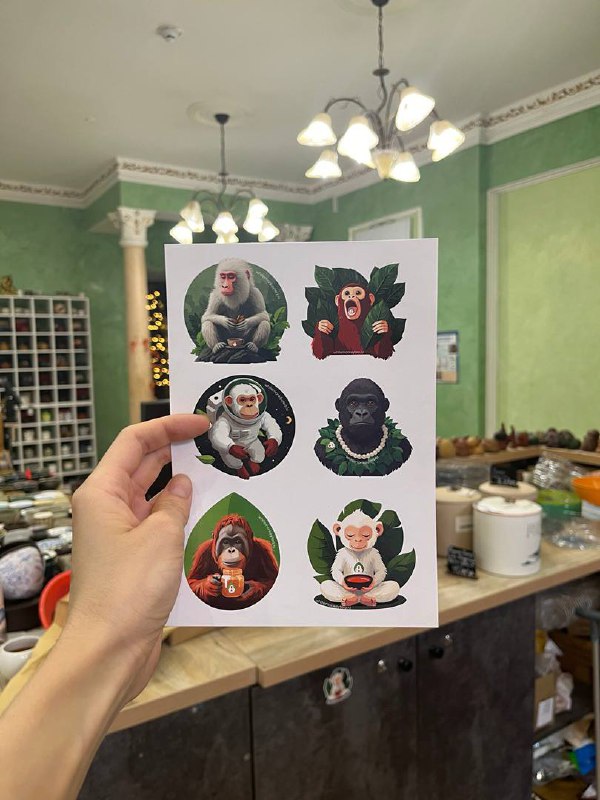 Кадр из публикации: У нас есть первый призер в акции «Собери их всех»!🐵🥳