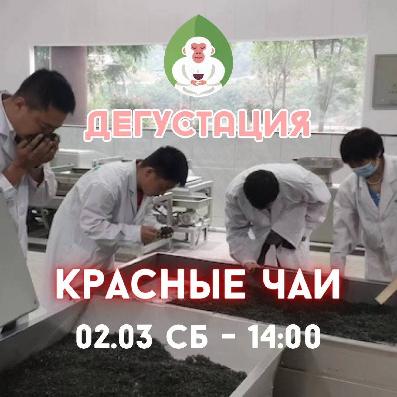 Ближайшие чайные мероприятия в Белой Обезьяне Часть 2 🐵🍵 — фото 2