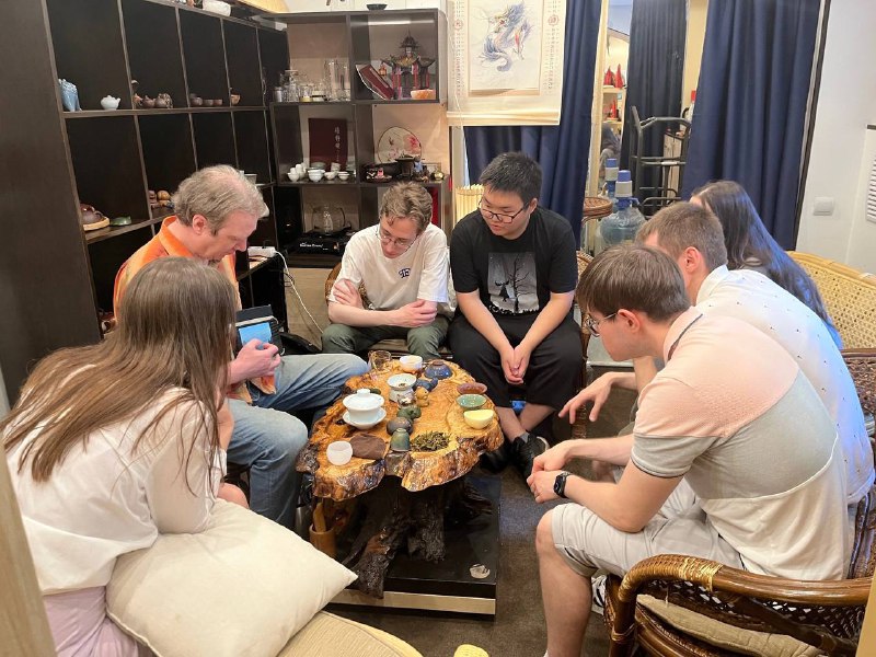 Кадр из публикации: Дегустации июля в Белой Обезьяне 🐵🍵